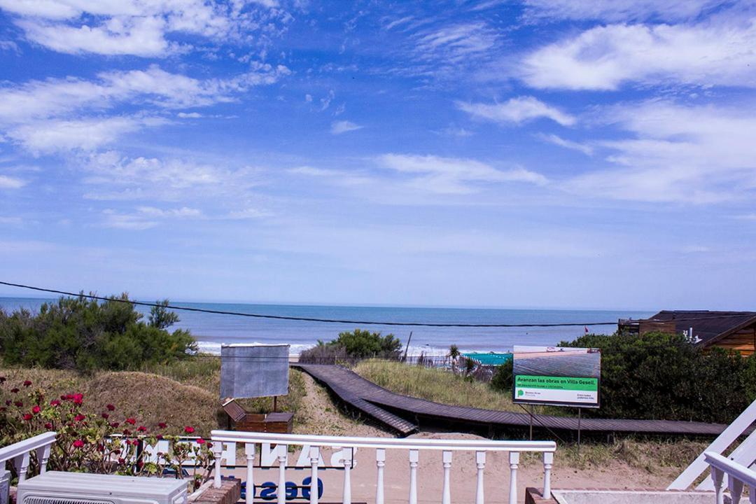 San Remo Gesell Mar Apart Villa Gesell Bagian luar foto